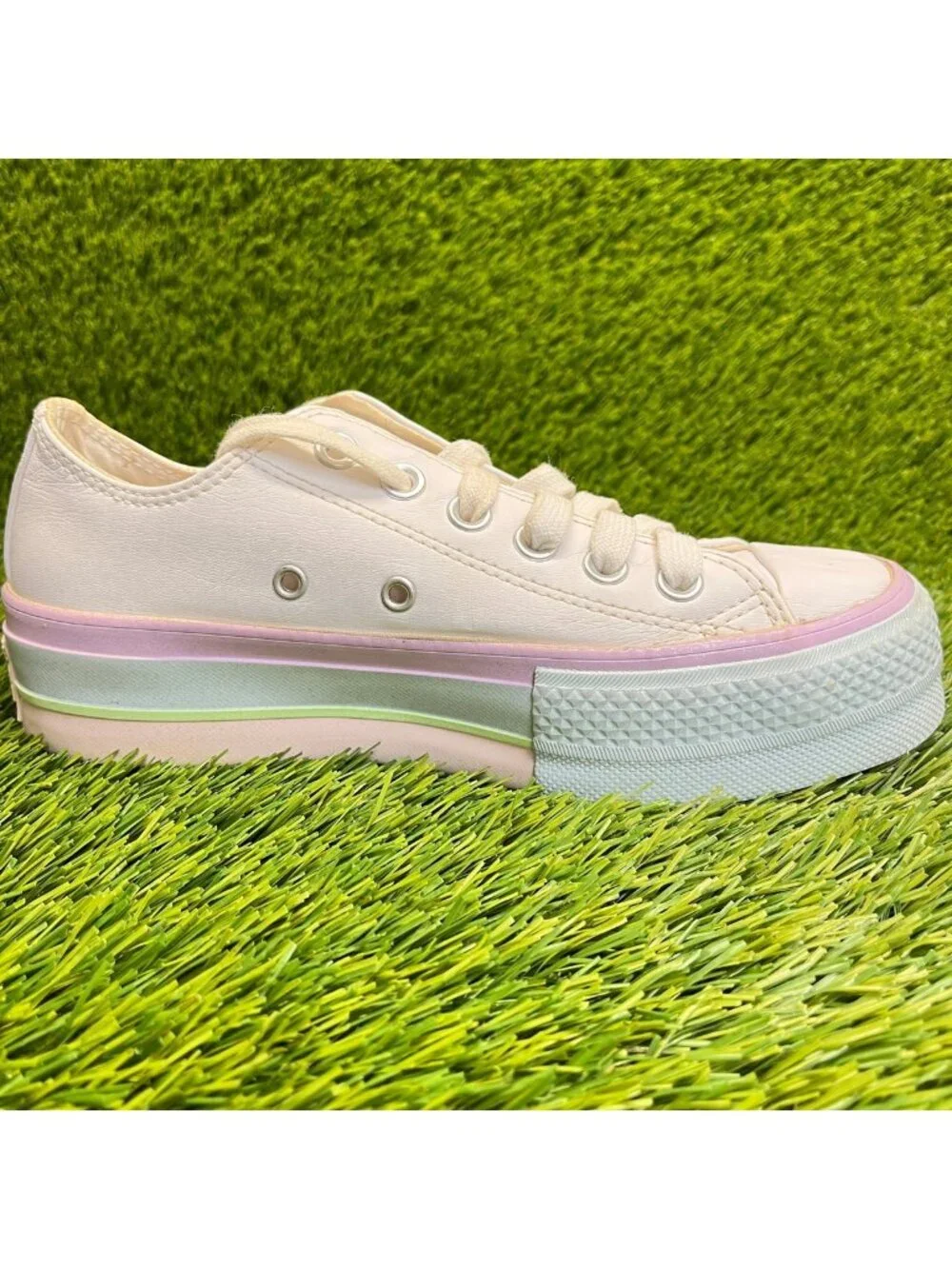 Converse Chuck Taylor All Star Lift Low Womens Size 5.5 Athletic Shoes Sneakers - Picture 4 of 10